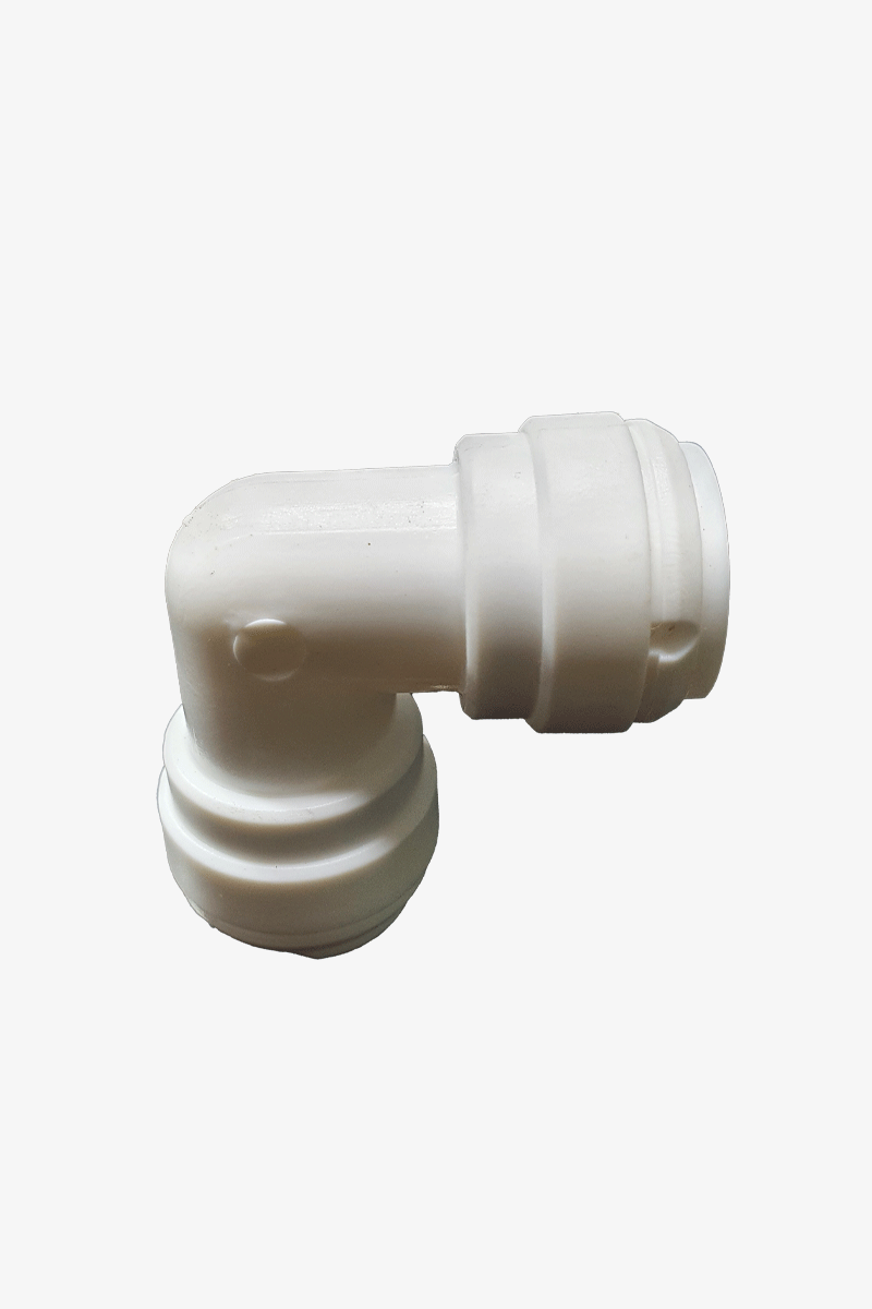 Codo Tubo 1/4” para Filtros Purificadores de Agua – Osmosis Inversa